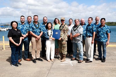 20240528 Dedication Event Navy-Hawaiian Telcom Fiber Project - LARGE GROUP