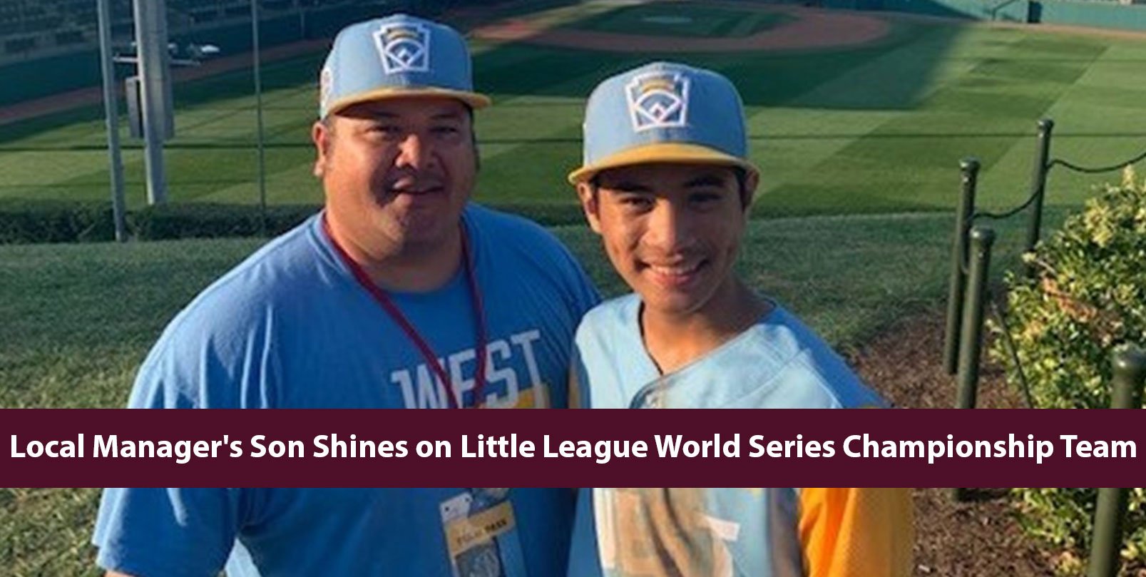 Local Manager S Son Shines On Little League World Series Championship Team